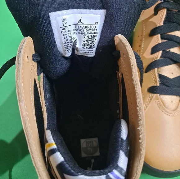 Air Jordan Retro Vachetta Tan Shoes